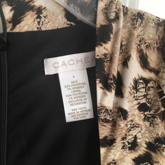 Cache Leopard print dress - Picture 4 of 4